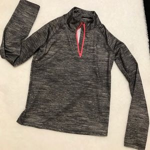 Gap fit girls long sleeve shirt gray size L 10/11